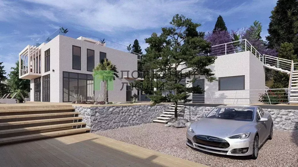 Дом в Крым, Ялта муниципальный округ, Краснокаменка пгт пер. Фрунзе, ... - Фото 1