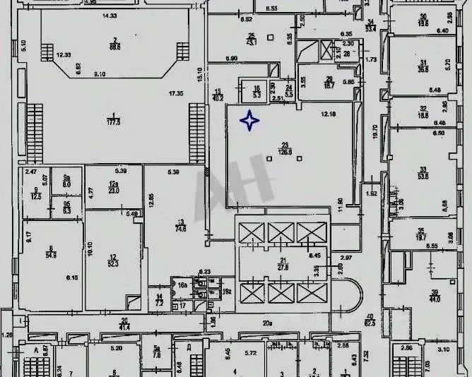 Офис в Москва Волгоградский просп., 2 (127 м) - Фото 2