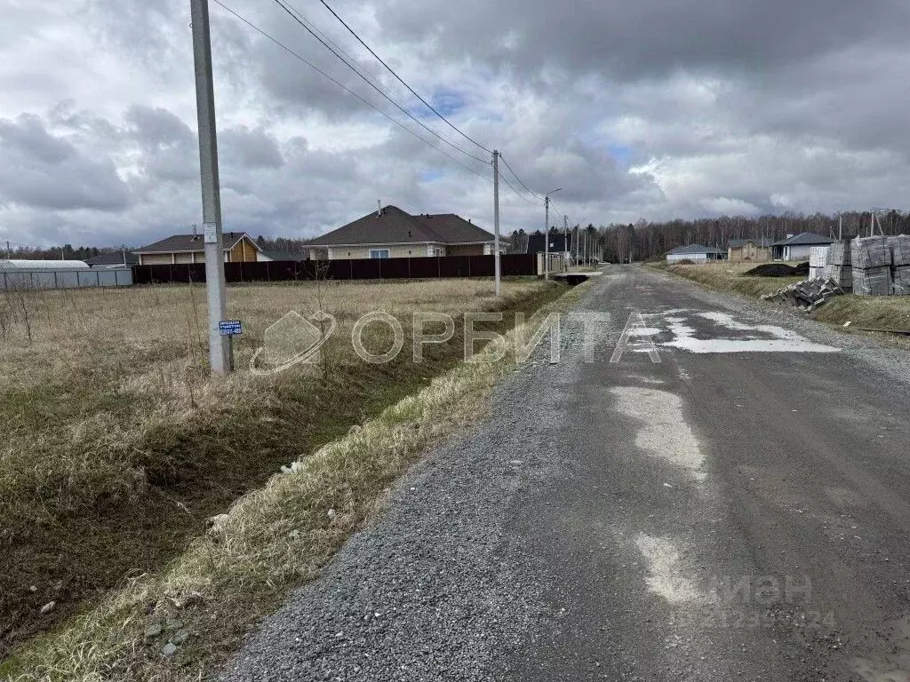 Участок в Тюменская область, Тюменский район, с. Кулига ул. Алмазная ... - Фото 1