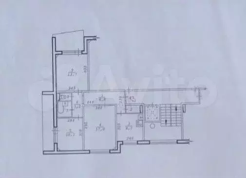 3-к. квартира, 64,6 м, 4/9 эт. - Фото 0