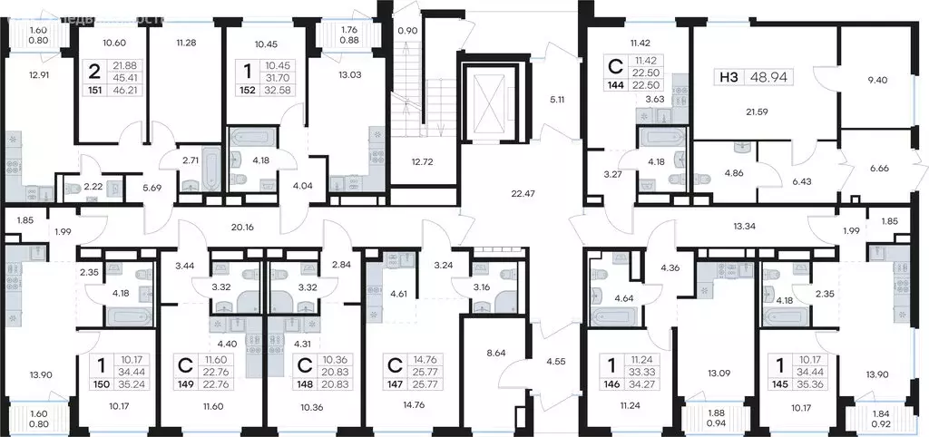 Квартира-студия: городской посёлок Новоселье, ЖК Глоракс Новоселье ... - Фото 2