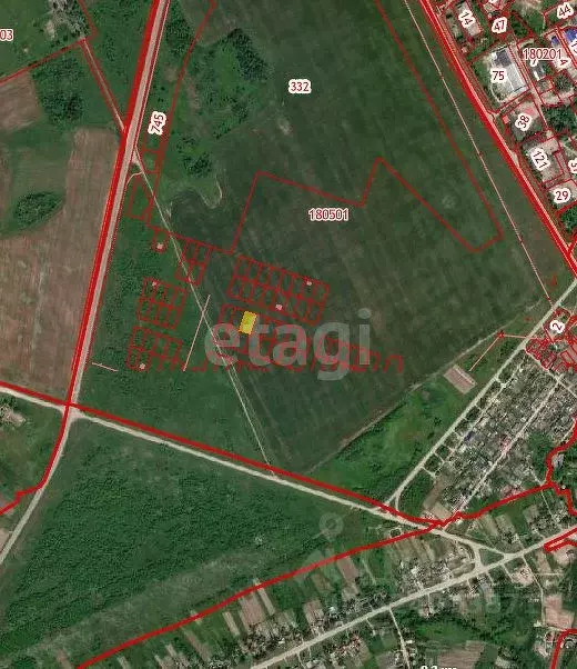 Участок в Калужская область, с. Перемышль ул. Цветочная, 19 (14.0 ... - Фото 2