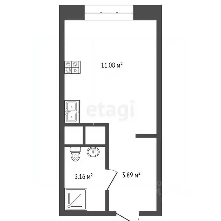 Студия Тюменская область, Тюмень Интернациональная ул., 199к9 (18.13 ... - Фото 0