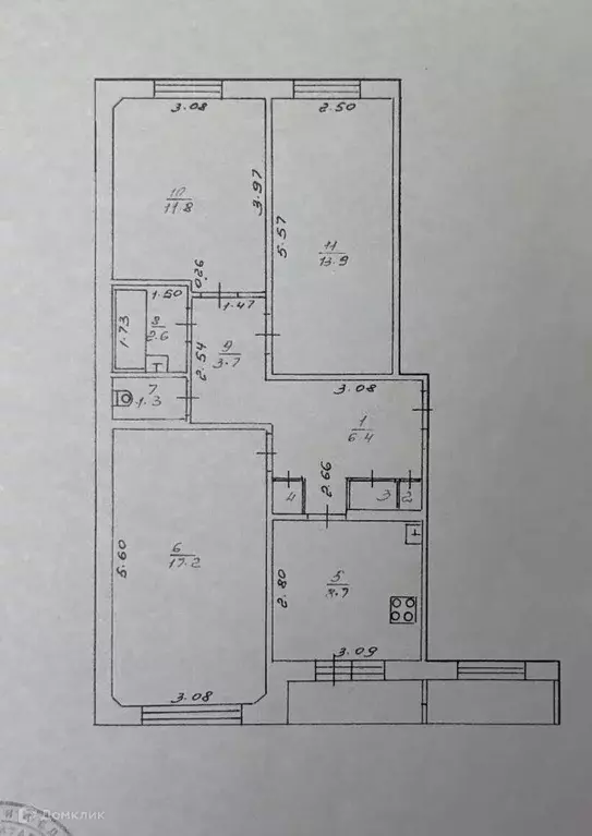 Продаётся 3-к квартира, 66.8 м - Фото 1