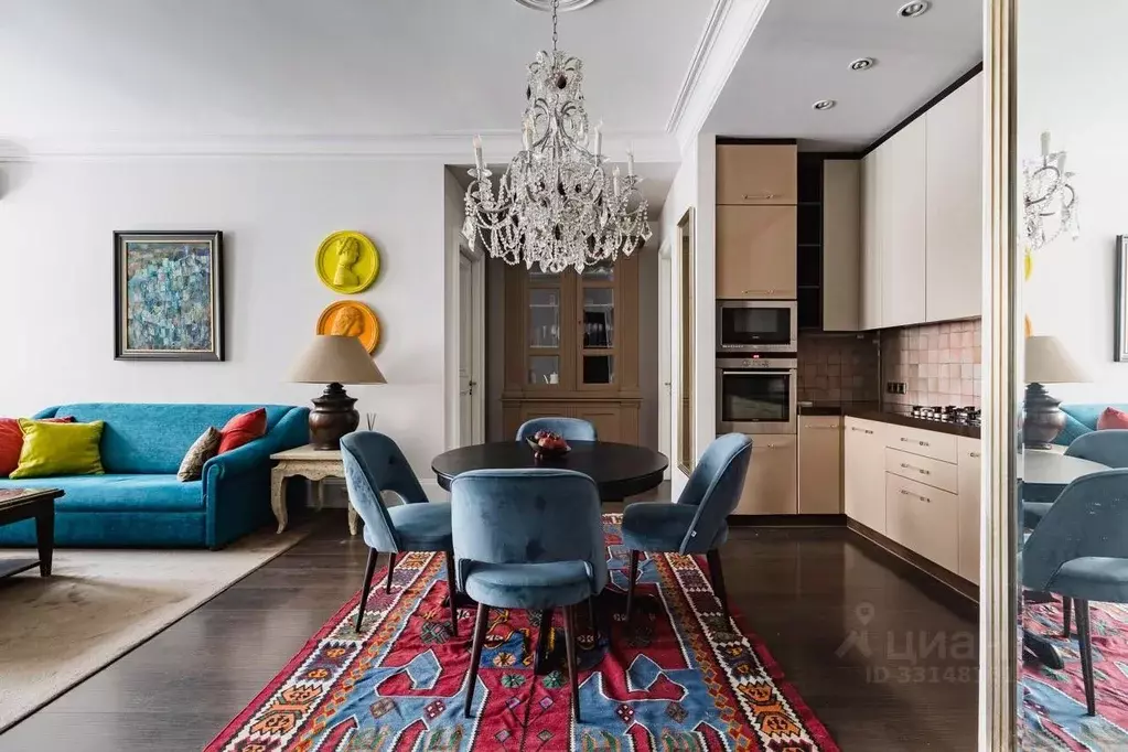 4-к кв. Москва Чистопрудный бул., 13С3 (110.0 м) - Фото 1