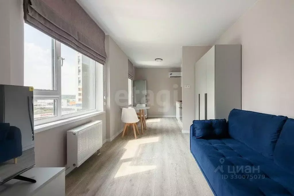 Студия Московская область, Красногорск ул. Тенистых Аллей, 1к3 (25.2 ... - Фото 1