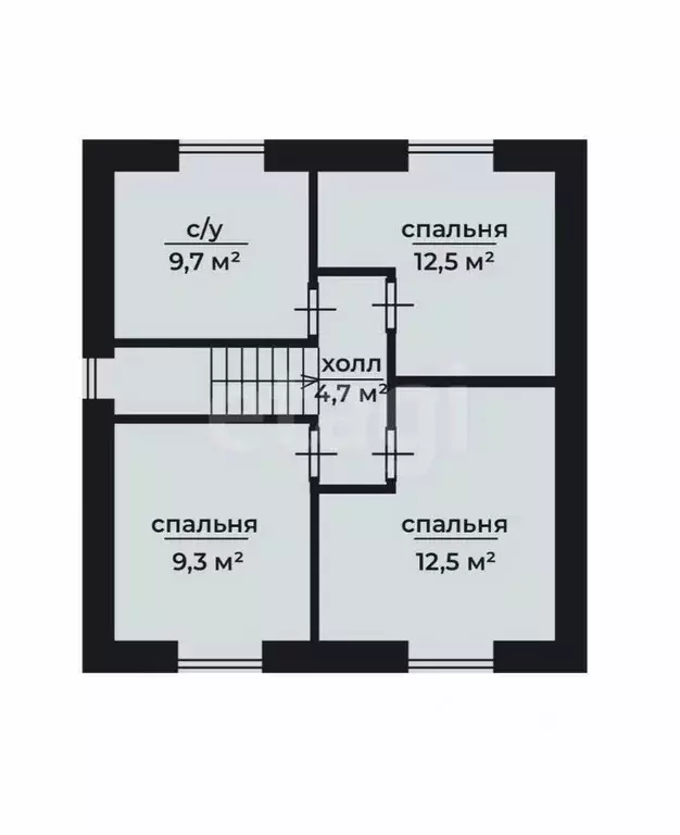 Дом в Пермский край, Краснокамский муниципальный округ, пос. Ласьва ... - Фото 2