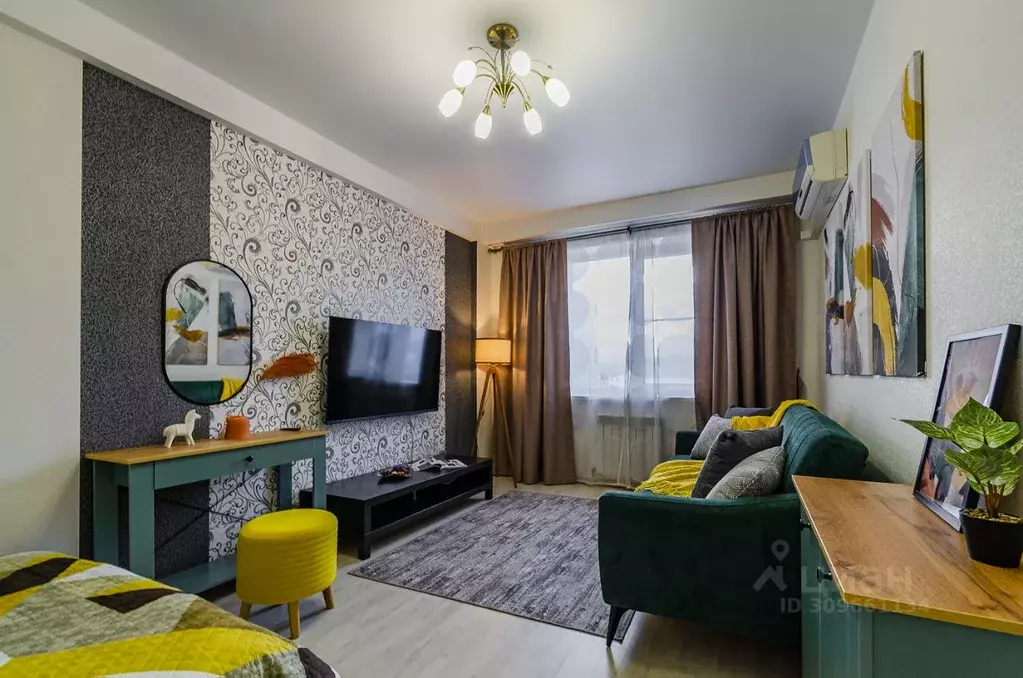 1-к кв. Чувашия, Чебоксары Ярославская ул., 72 (35.0 м) - Фото 1