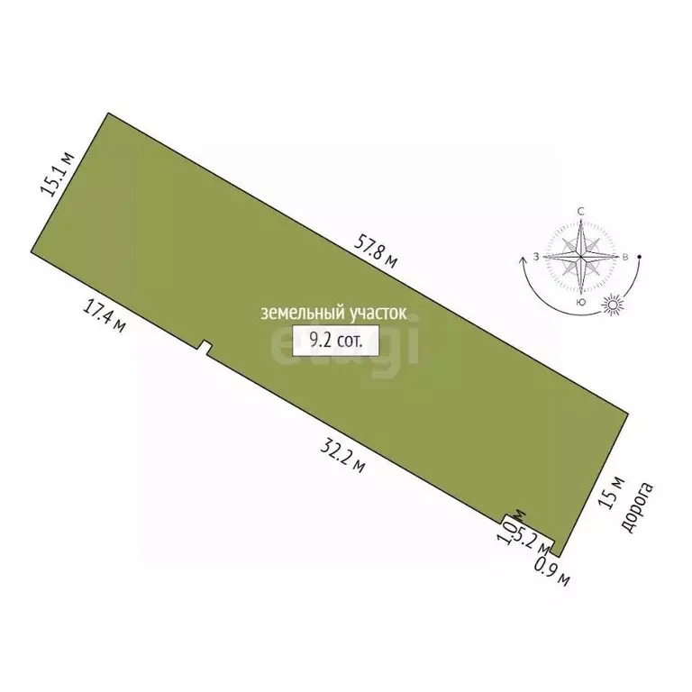 Участок в Калужская область, Дзержинский район, Дворцы с/пос, д. ... - Фото 2