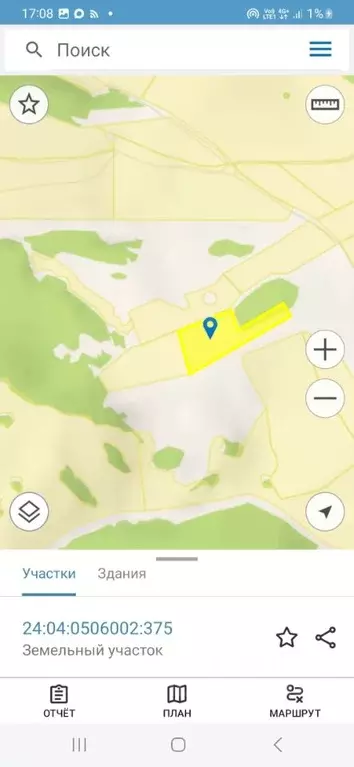 Участок в Красноярский край, Сосновоборский муниципальный округ, с. ... - Фото 2