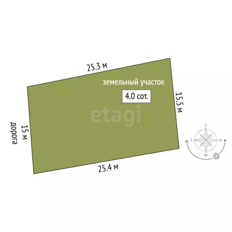 Участок в Башкортостан, Стерлитамакский район, Октябрьский сельсовет, ... - Фото 2