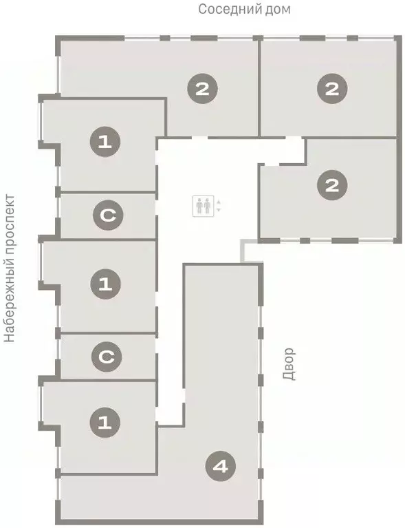 Студия Ханты-Мансийский АО, Сургут 1-й мкр, Нефть жилой комплекс ... - Фото 1