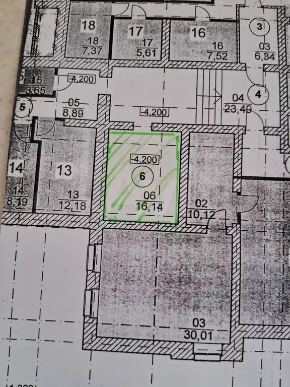 3-к. квартира, 89 м, 1/8 эт. - Фото 1
