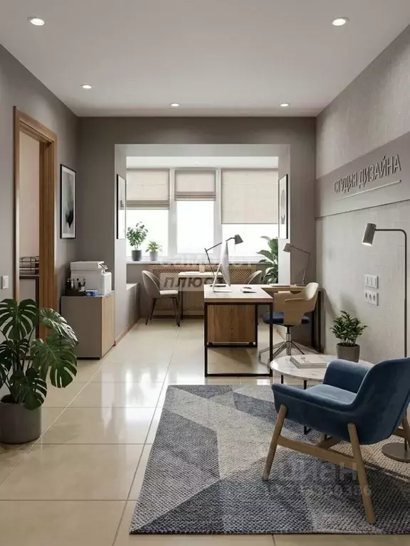 Офис в Омская область, Омск Сажинская ул., 26 (48 м) - Фото 1