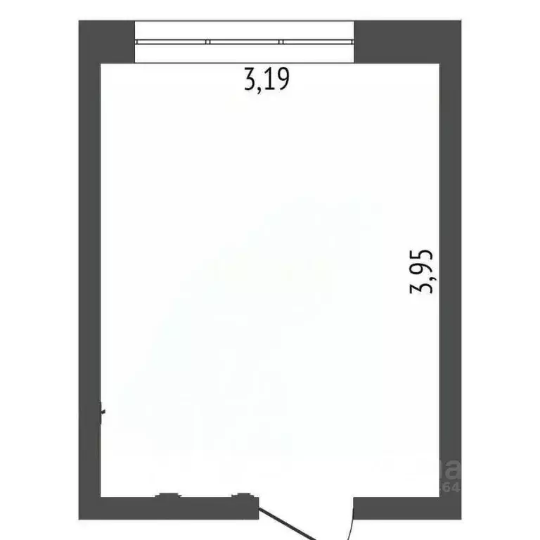 Студия Кемеровская область, Юрга ул. Никитина, 28 (12.4 м) - Фото 0