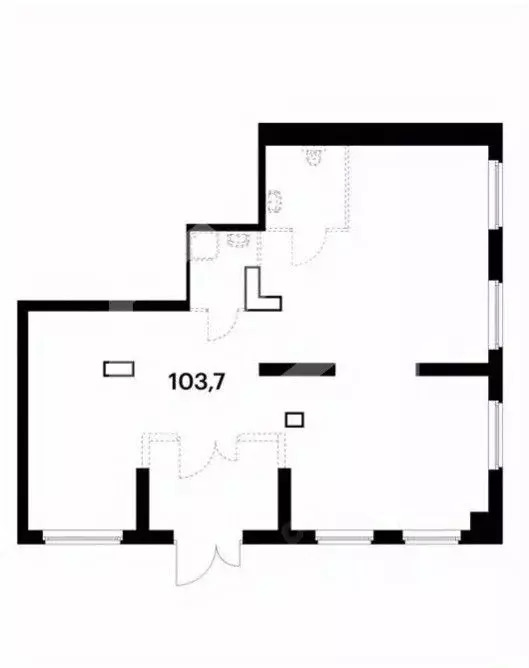 Помещение свободного назначения в Москва Муравская ул., 38Бк2 (104 м) - Фото 2