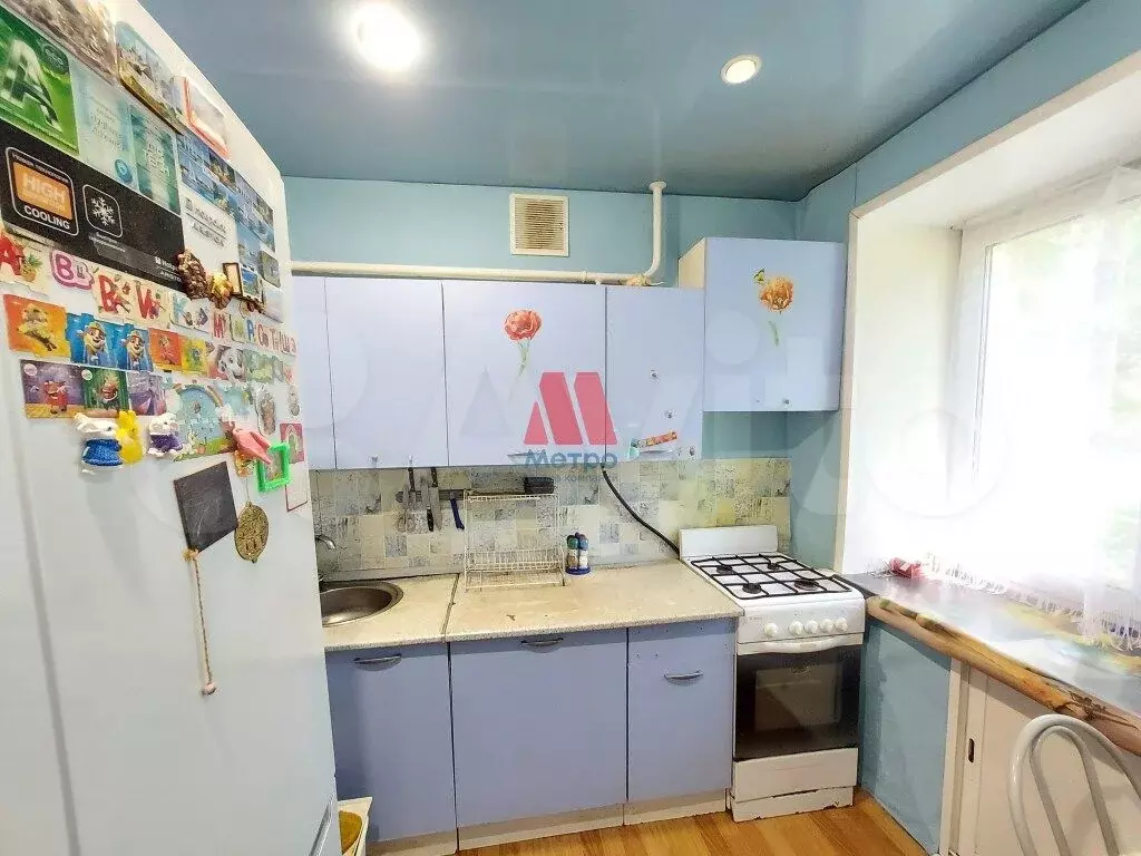 1-к. квартира, 30,8 м, 1/5 эт. - Фото 1