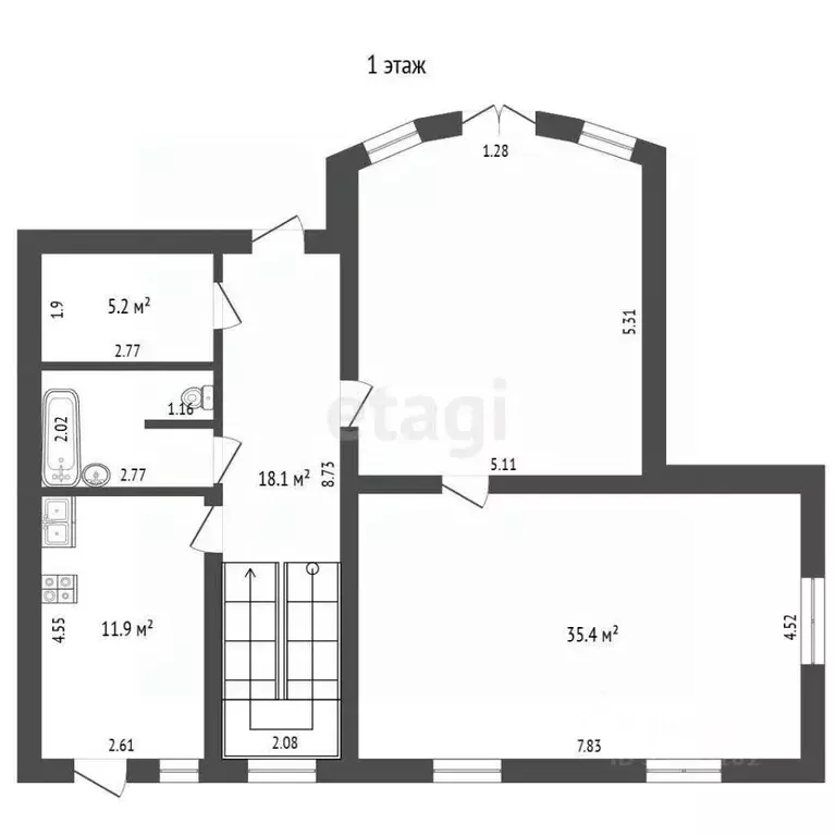 Дом в Ростовская область, Аксайский район, Щепкинское с/пос, пос. ... - Фото 2