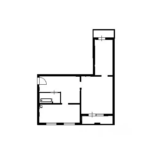 2-к кв. Санкт-Петербург Камышовая ул., 28К1 (57.9 м) - Фото 2