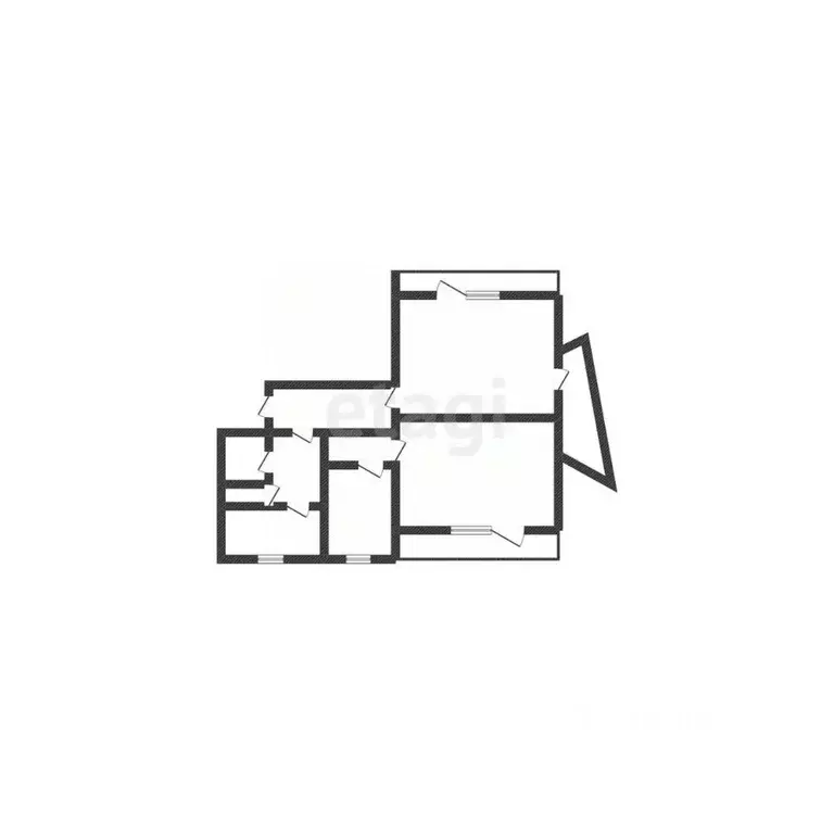 3-к кв. Белгородская область, Строитель Яковлевский городской округ, ... - Фото 2