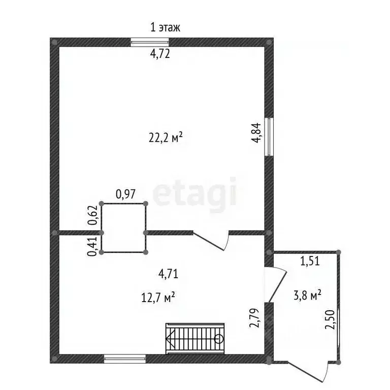 Дом в Башкортостан, Уфа № 28 ОСТ ОАО УМПО КС, 196 (64 м) - Фото 2