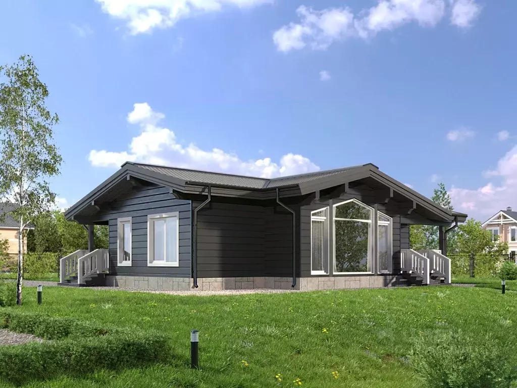 Дом в Ленинградская область, Приозерский район, Ромашкинское с/пос, ... - Фото 2