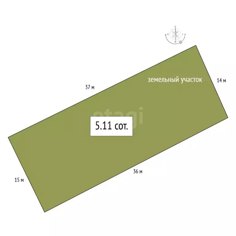 Участок в Искитимский район, Мичуринский сельсовет, СНТ ... - Фото 1