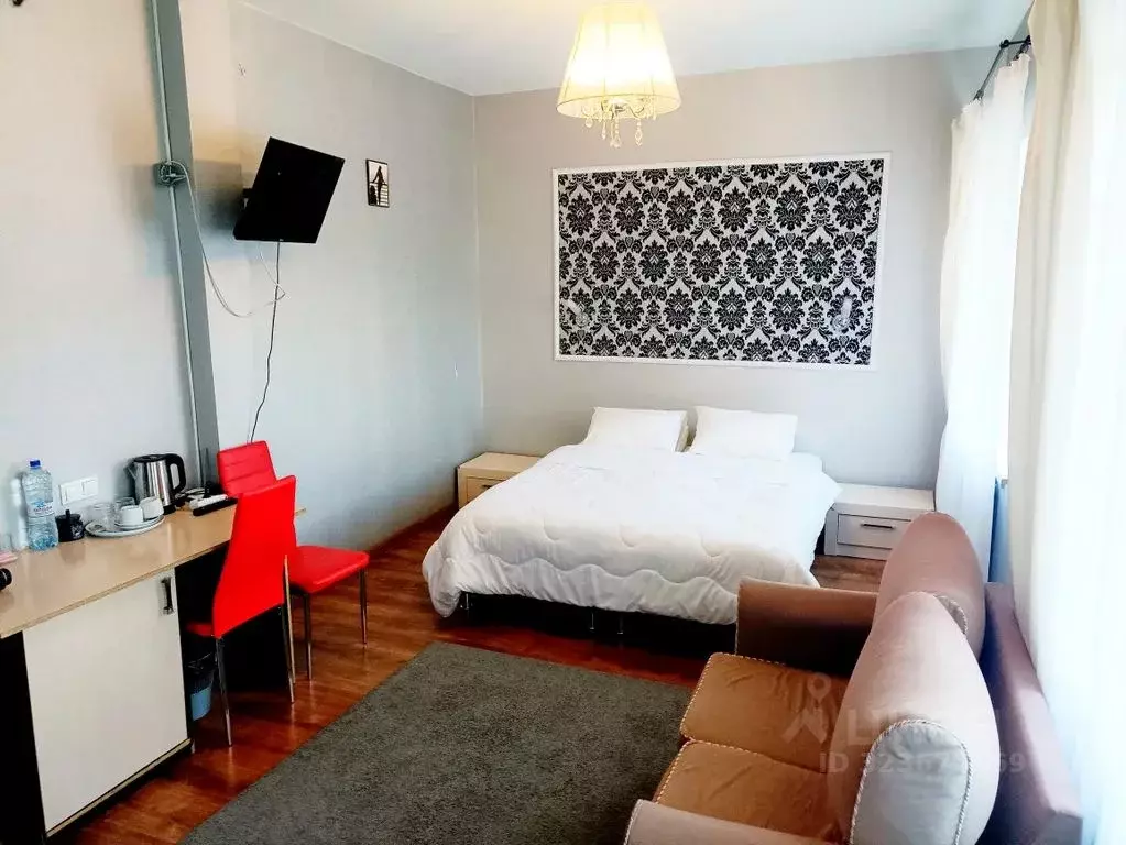 Комната Свердловская область, Екатеринбург ул. Кольцевая, 47 - Фото 2