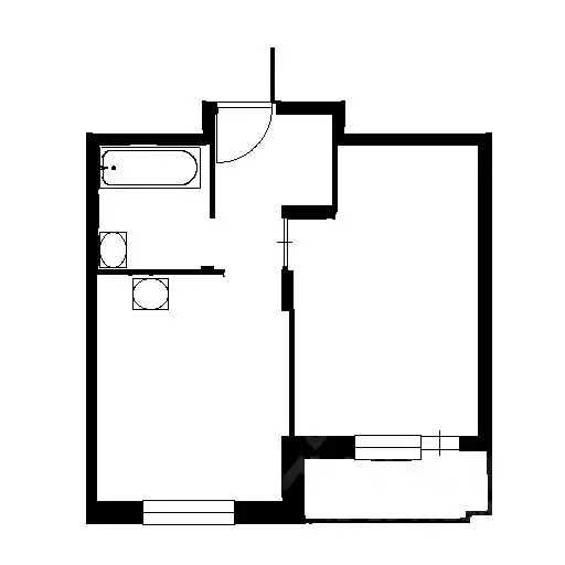 1-к кв. Московская область, Котельники ул. Сосновая, 1к5 (36.0 м) - Фото 2