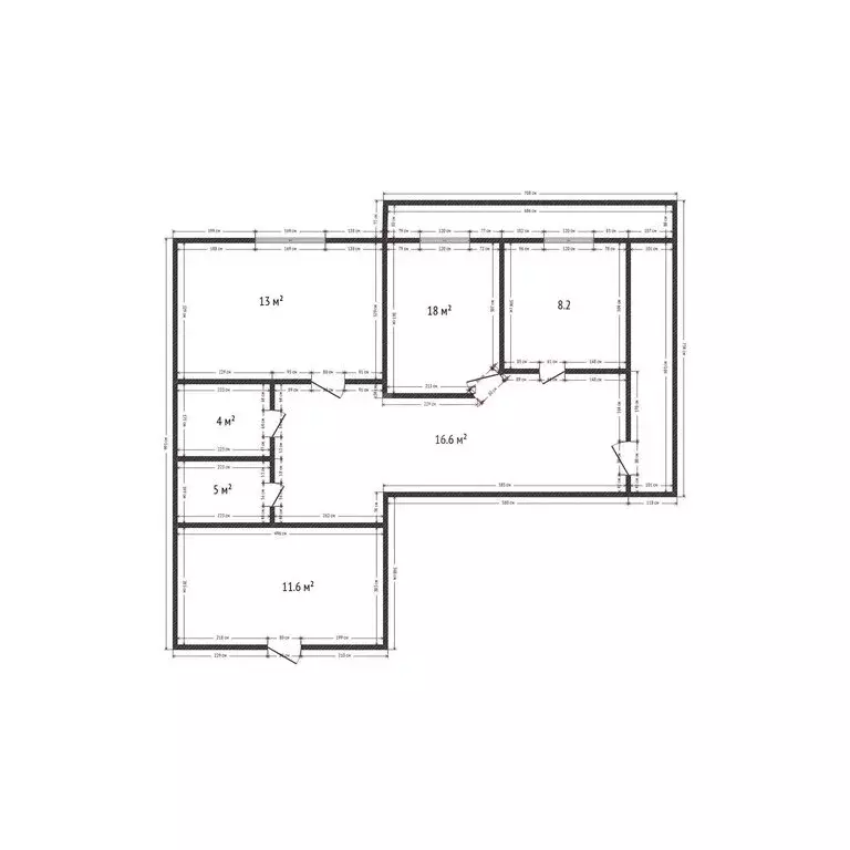 3-комнатная квартира: Махачкала, Красноярская улица, 9 (85 м) - Фото 1
