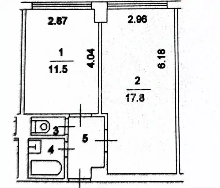 1-к кв. Москва Профсоюзная ул., 73 (35.3 м) - Фото 2
