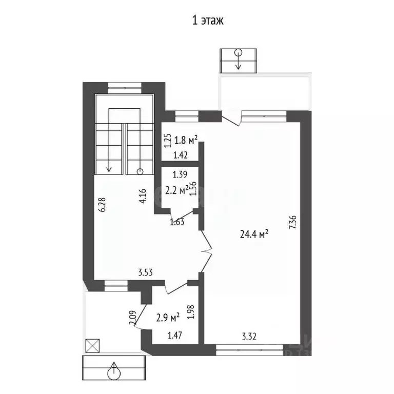 Таунхаус в Тюменская область, Тюменский муниципальный округ, д. ... - Фото 2
