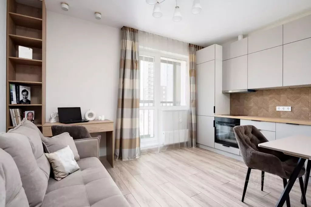 Студия Новосибирская область, Новосибирск Закаменский мкр, 16 (25.1 м) - Фото 1