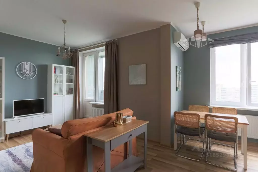 Квартира, 1 комната, 34.29 м - Фото 0
