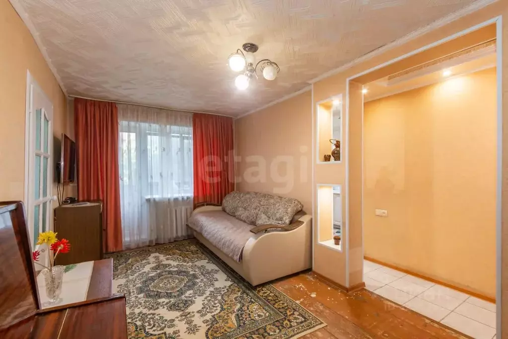 2-к кв. Омская область, Омск Городок Нефтяников мкр, ул. Андрианова, ... - Фото 1