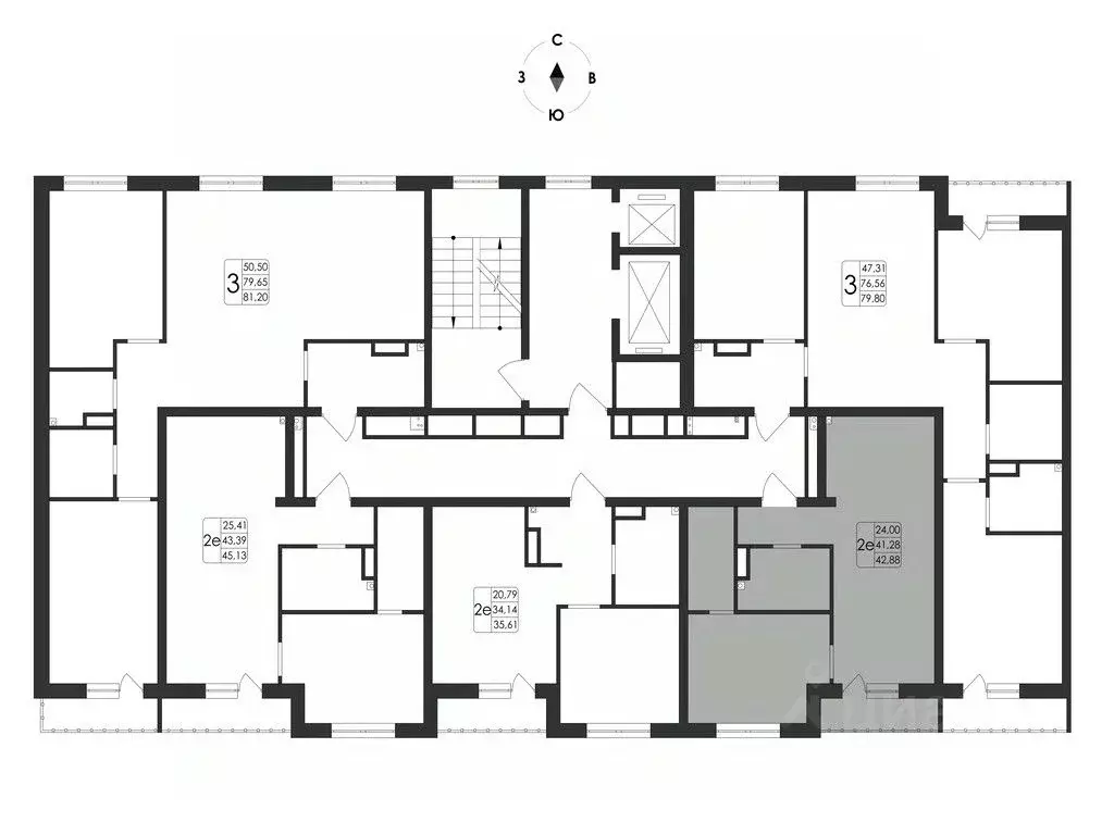 2-к кв. Воронежская область, Воронеж Первое Мая мкр, Май жилой ... - Фото 2
