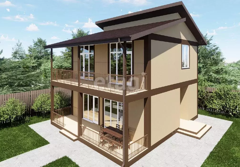 Дом в Севастополь ул. Челюскинцев (143 м) - Фото 1