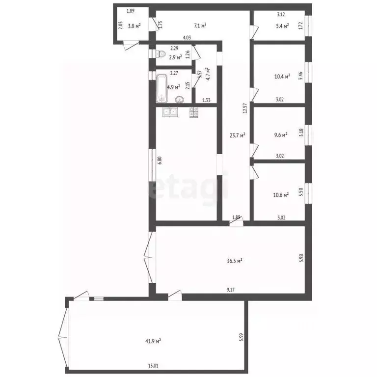 Дом в Ямало-Ненецкий АО, Новый Уренгой ул. Зеленая (184 м) - Фото 2