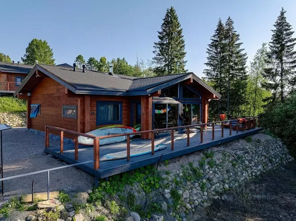 Дом в Карелия, Пряжинский район, Эссойльское с/пос, д. Сямозеро, ... - Фото 2