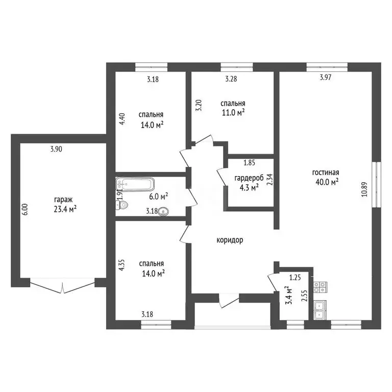 Дом в Тюменский муниципальный округ, деревня Ушакова, коттеджный ... - Фото 1