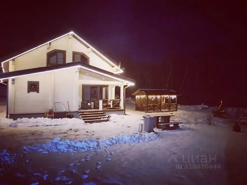 Дом в Карелия, Прионежский район, Заозерское с/пос, д. Ялгуба ул. ... - Фото 0