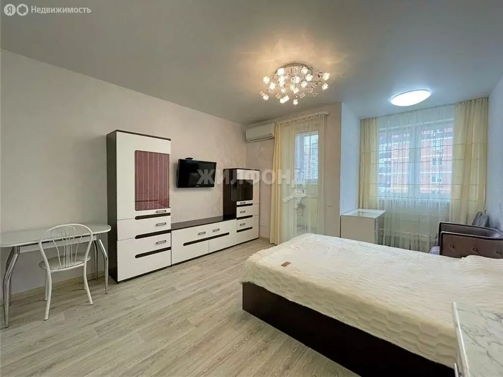 Квартира-студия: Краснодар, улица Адмирала Серебрякова, 3к1 (27.5 м) - Фото 1