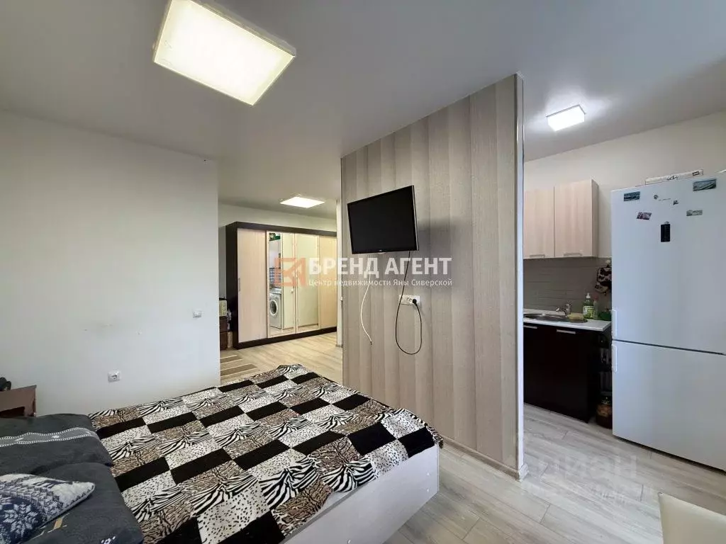 Студия Белгородская область, Белгород ул. Семейная, 19 (30.4 м) - Фото 2