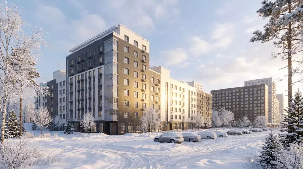 2-к кв. Татарстан, Казань Лето жилой комплекс (48.29 м) - Фото 2