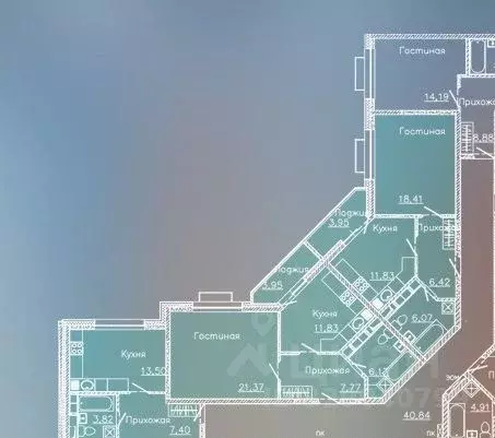 1-к кв. Москва Митинская ул., 28к4 (50.0 м) - Фото 2