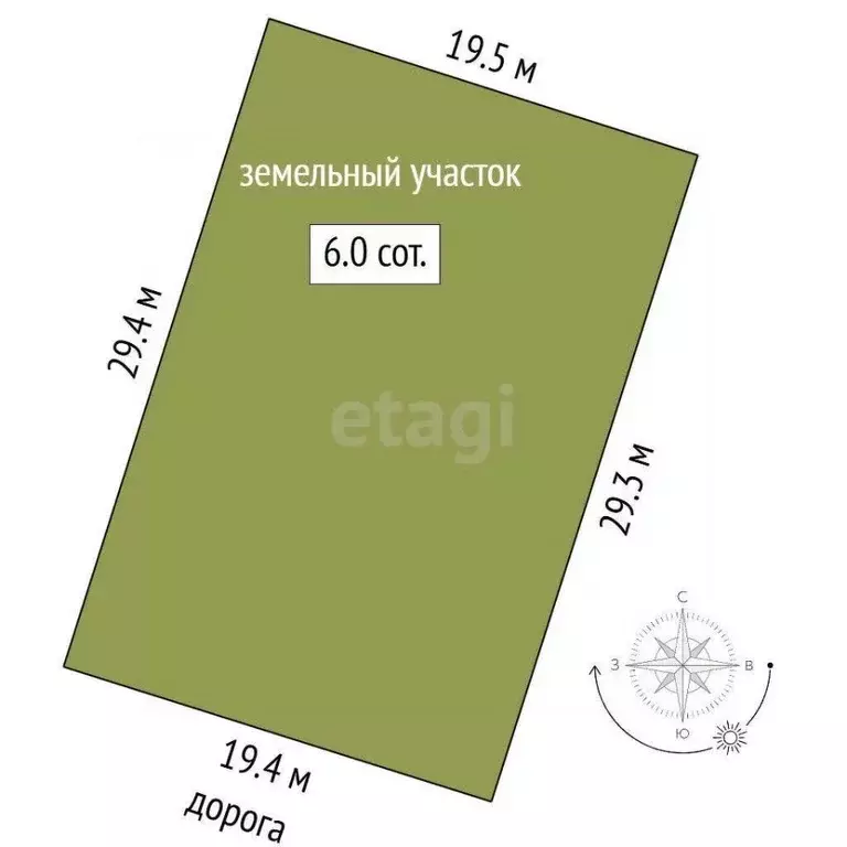 Участок в Ямало-Ненецкий АО, Новый Уренгой Виктория ДНТ, ул. 5-я ... - Фото 0