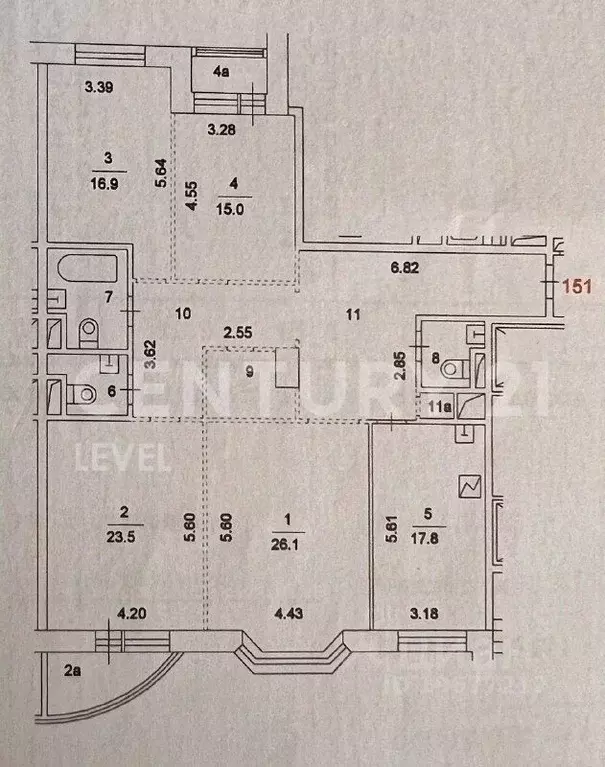 4-к кв. Москва ул. Екатерины Будановой, 5 (146.5 м) - Фото 1