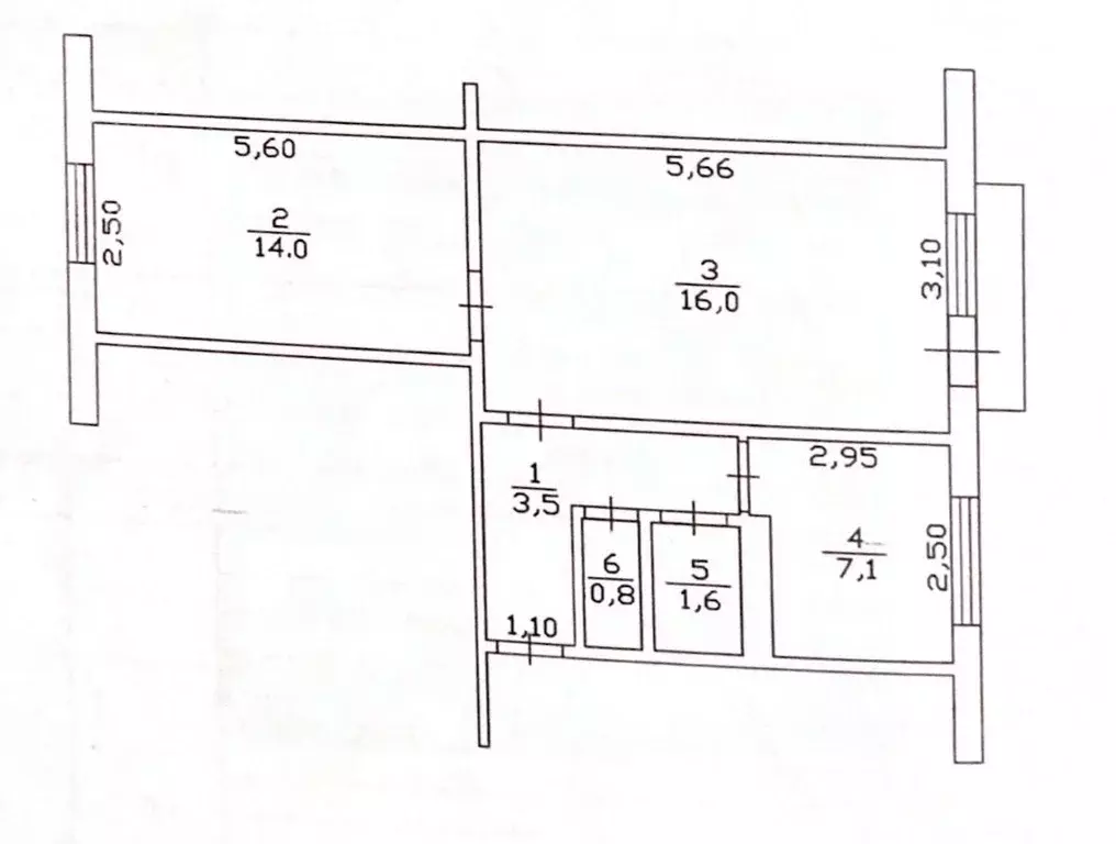 2-к кв. Томская область, Томск пос. Светлый, 10 (44.4 м) - Фото 0