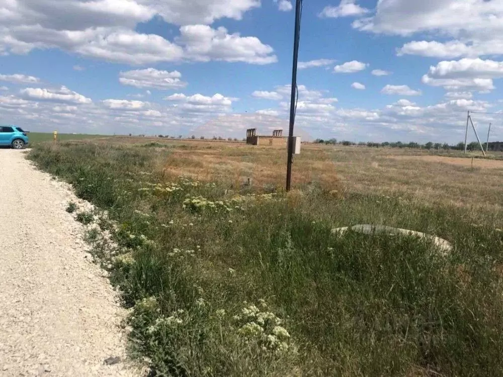 Участок в Крым, Сакский район, Новофедоровка пгт ул. Космонавтов (5.53 ... - Фото 1