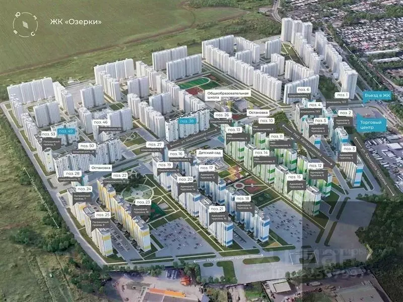 3-к кв. Воронежская область, Воронеж ул. Шидловского, 38 (75.9 м) - Фото 1